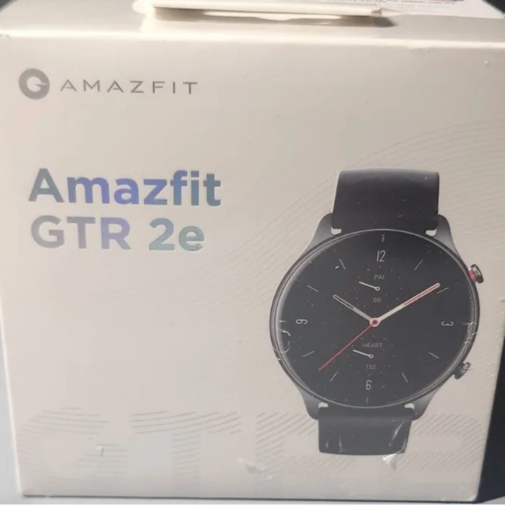 Amazfit GTR 2e 46.5mm Aluminum Case with Silicone Strap Smart Watc